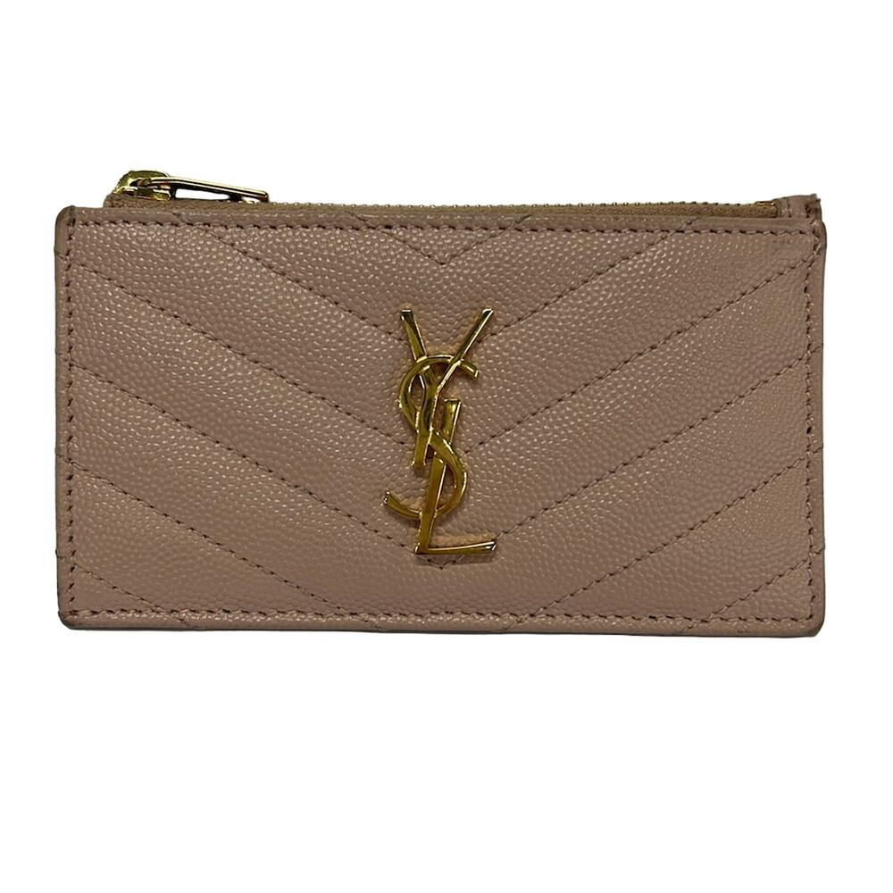 Saint Laurent PARIS Monogram fragment Coin Case 607915